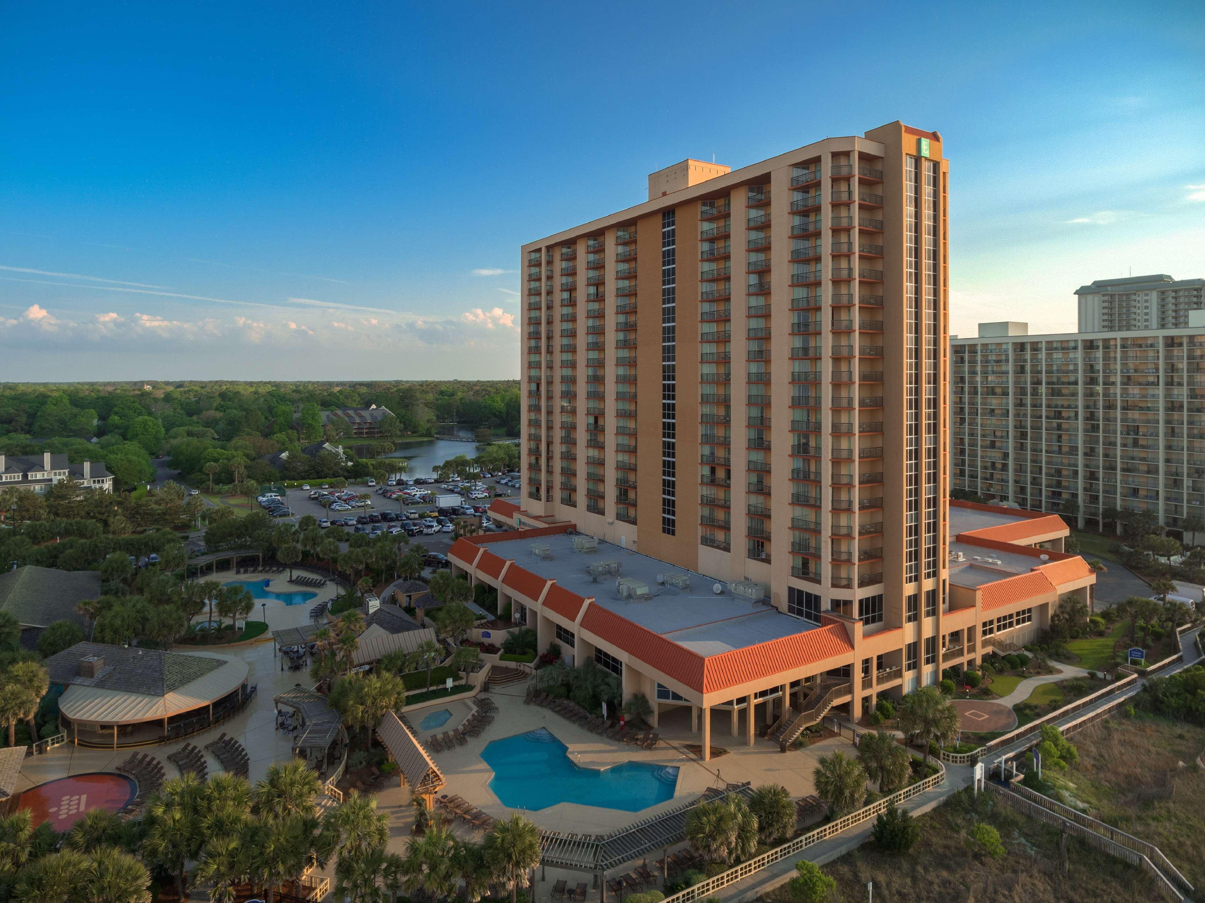 Embassy Suites By Hilton Myrtle Beach Oceanfront Resort Exterior foto